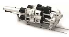 Zhafir with four spindles and four motors