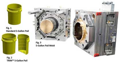 Stackteck unveils new mould for lighter pails
