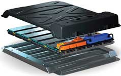 cost-effective battery concept for EVs that has a lightweight construction