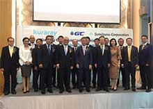 Kuraray Group, GC Group,and Sumitomo Group